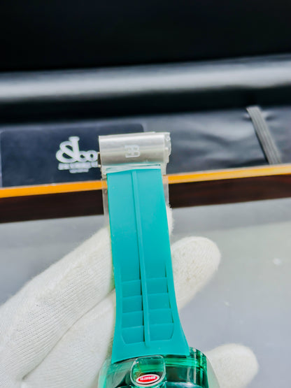 Jacob&Co Bugatti Chiron Green - Master Transparent Edition