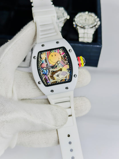 Richard Mille - RM White Smiley - Strap Edition