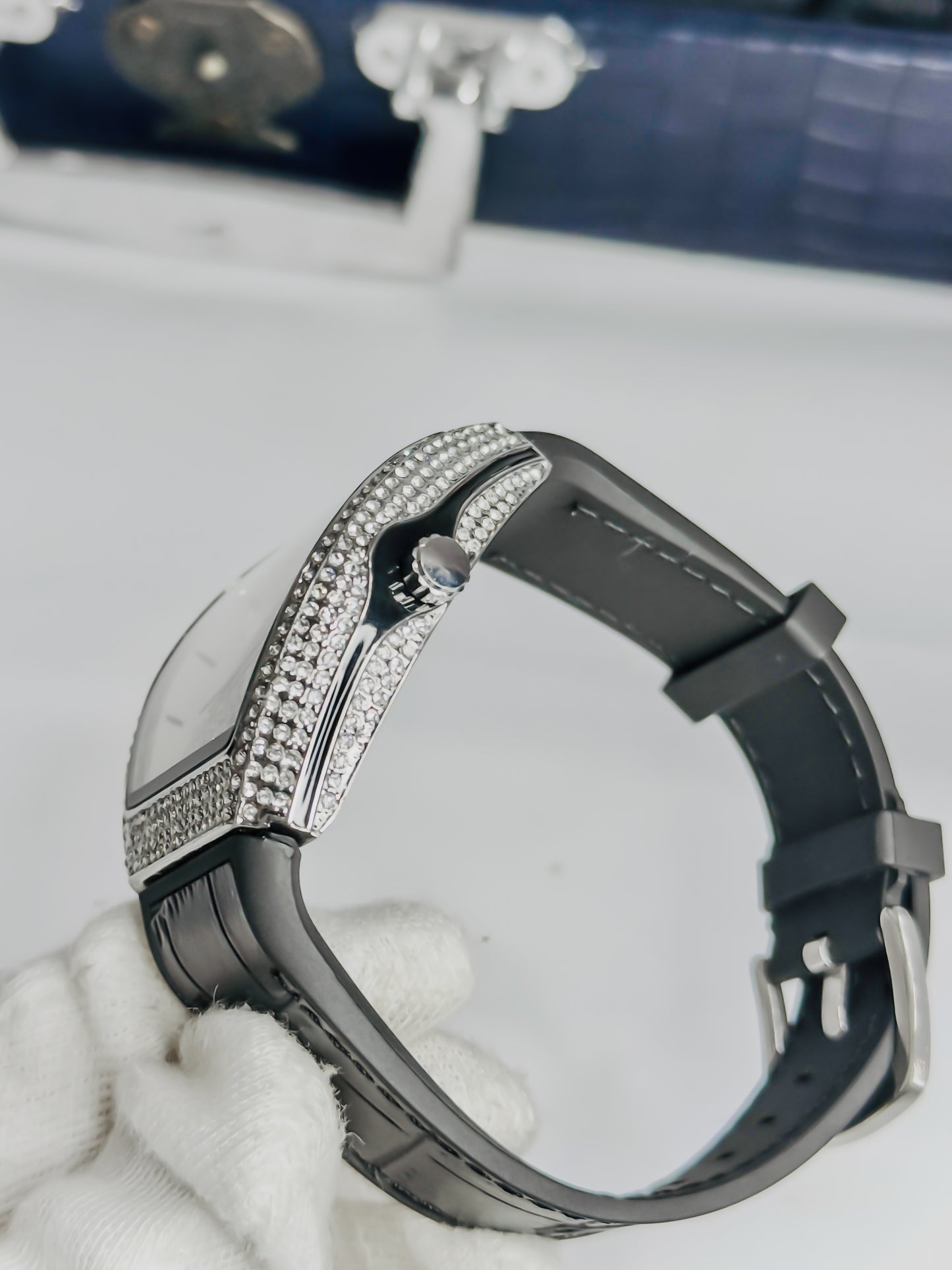 Franck Muller Premium - White Stone Edition