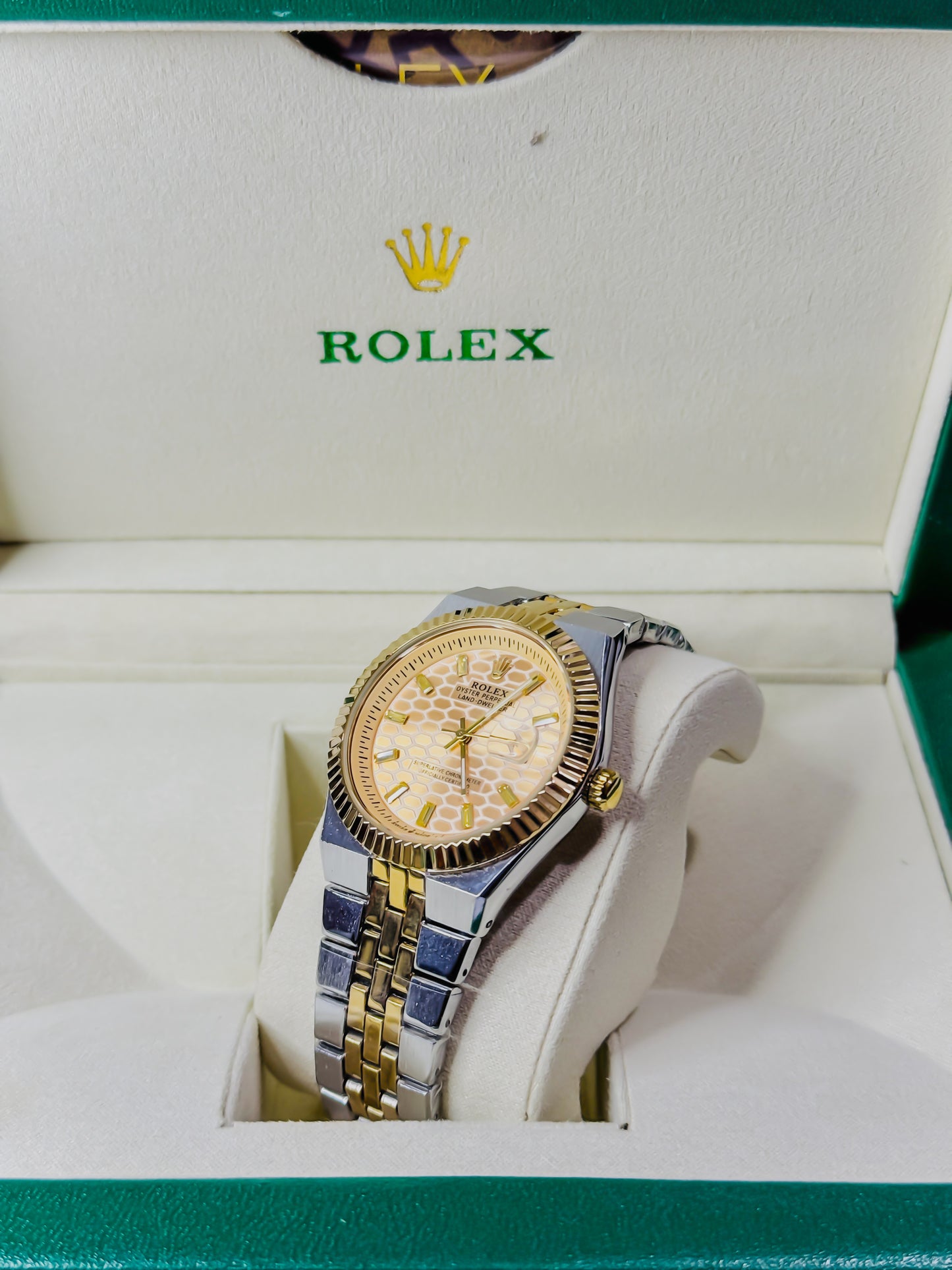 Rolex Land Dweller - Premium Dual Golden Dial