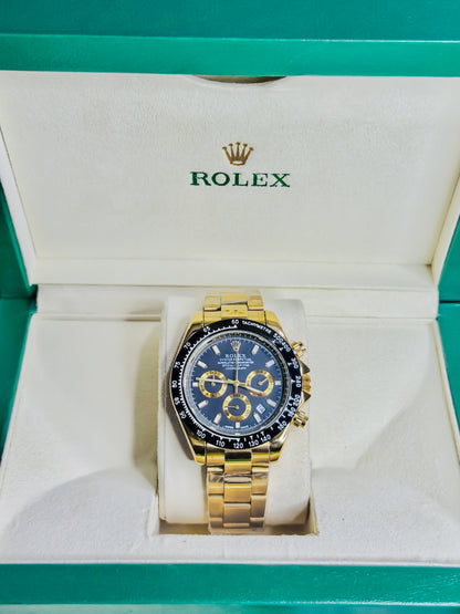Rolex Daytona Golden - Black Dial Chronograph Edition