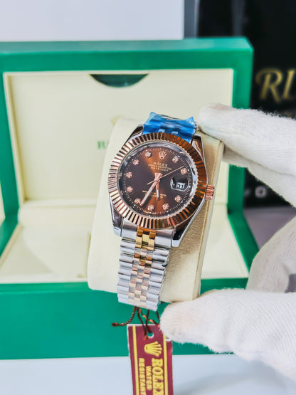 Premium Date Just - Two Tone - Rose Gold Edition