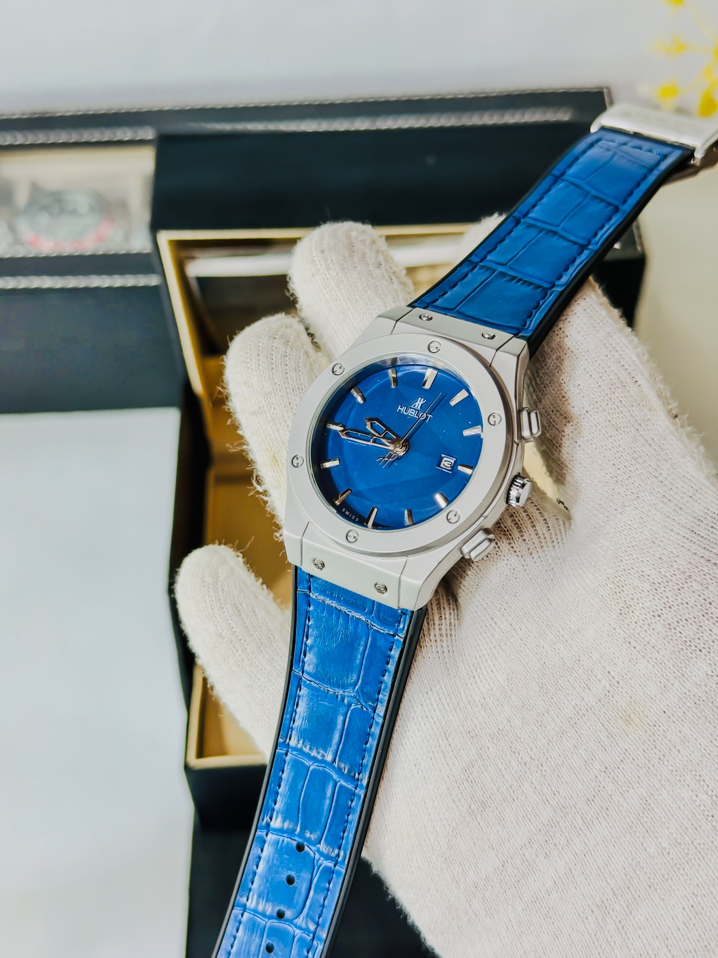 HB Blue - Premium Strap Edition