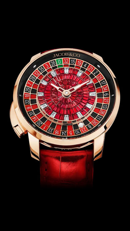 Jacob&Co Casino – Luxury Red Edition Watch