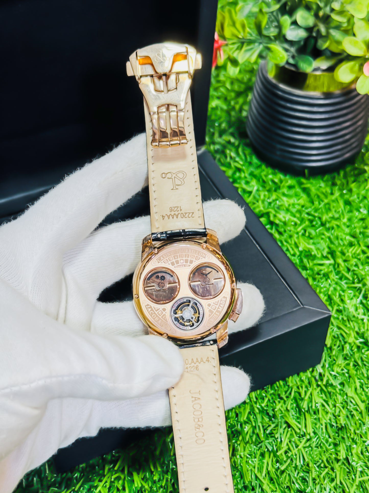 CASINO TOURBILLON by Jacob & Co - ROSE GOLD Edition