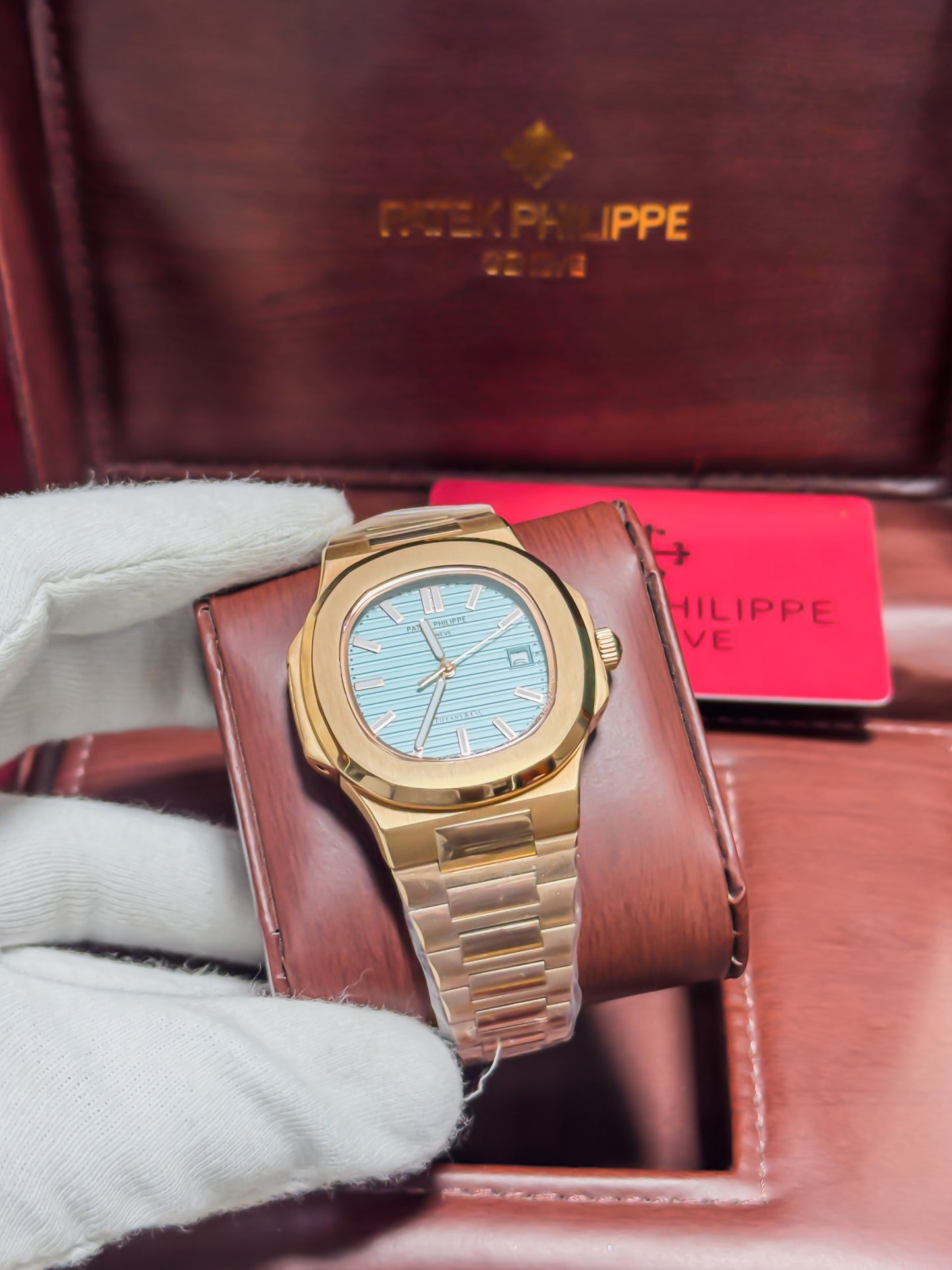 Patek Philippe Nautilus Golden - Tiffany Dial - Master Edition
