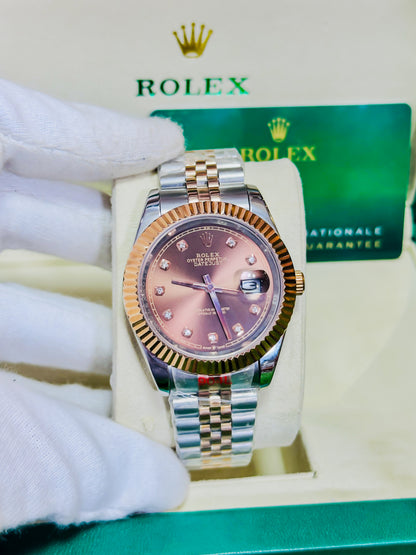 Rolex Date-Just Two-Tone Automatic – Diamond Dial Edition