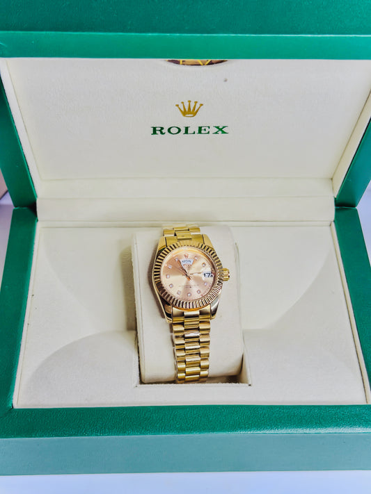 Rolex Royale Day - Date | Golden Female Edition