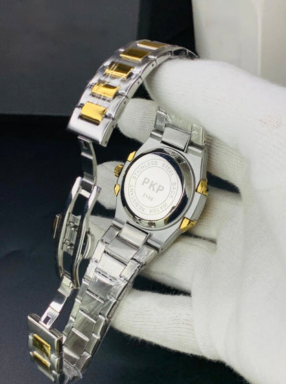 Patek Philippe Nautilus- Two Tone - Black Dial