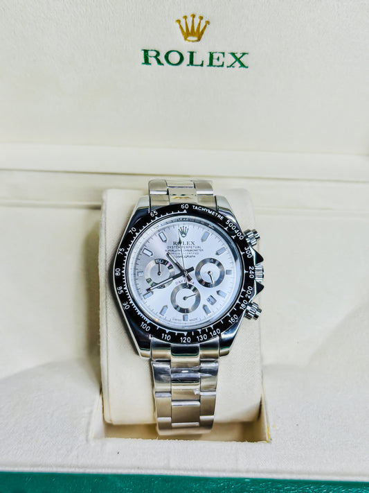 Rolex Daytona Silver 
