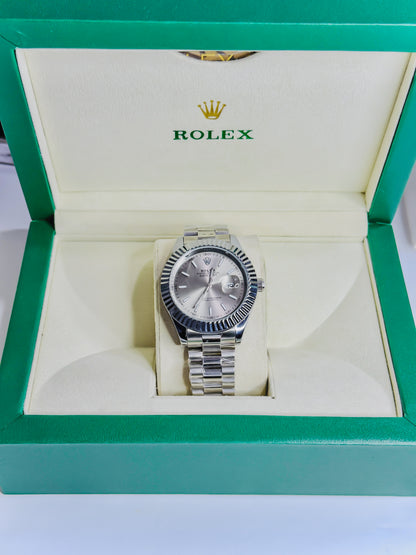 Rolex Royale Date Just - Silver Edition