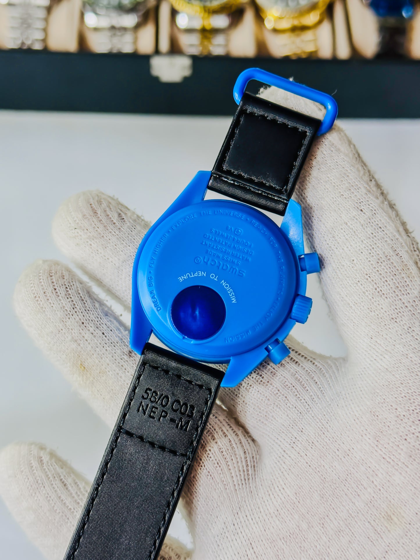 OmegaxSwatch Mission to Mars - Blue Edition