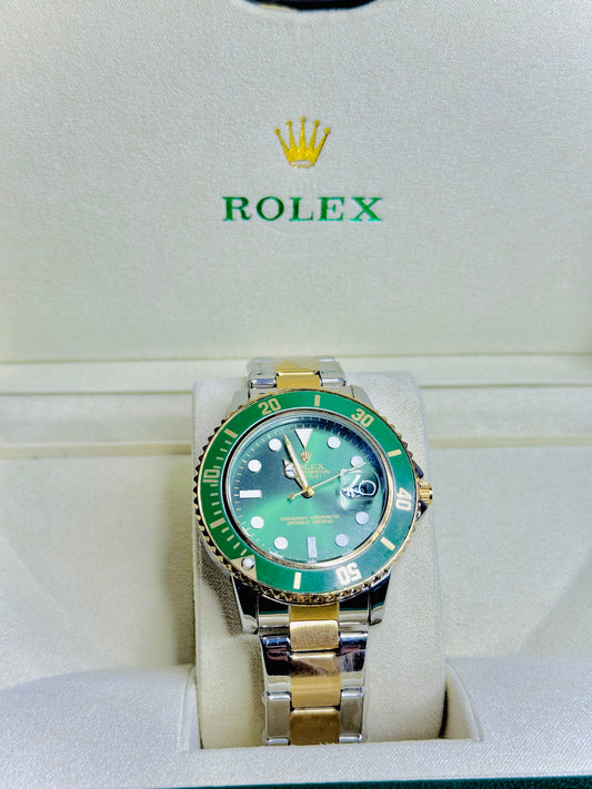 Rolex DeepSea Noir – Premium Dual Silver-Gold Edition
