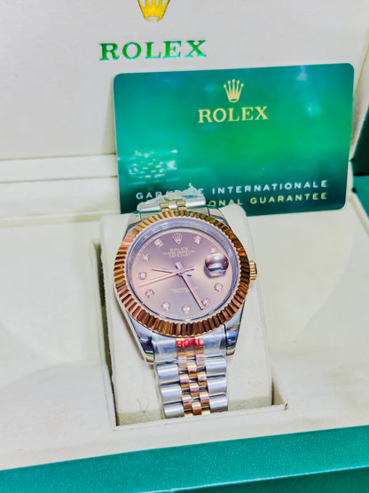 Rolex Date-Just Two-Tone Automatic – Diamond Dial Edition
