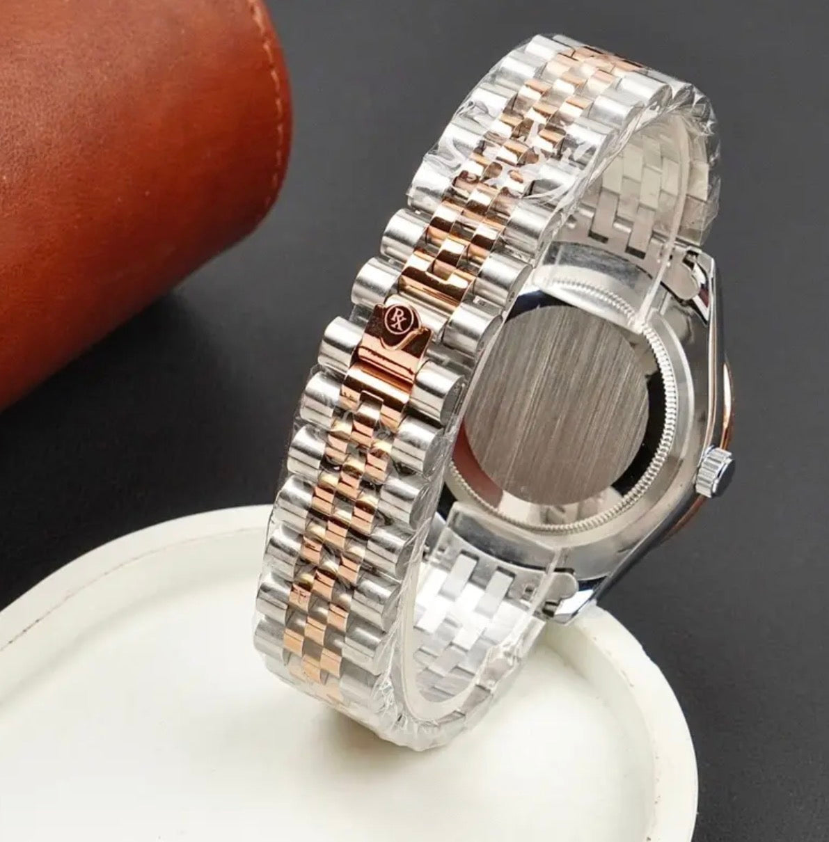 Rolex Royale Date Just - Dual Rose Gold Edition