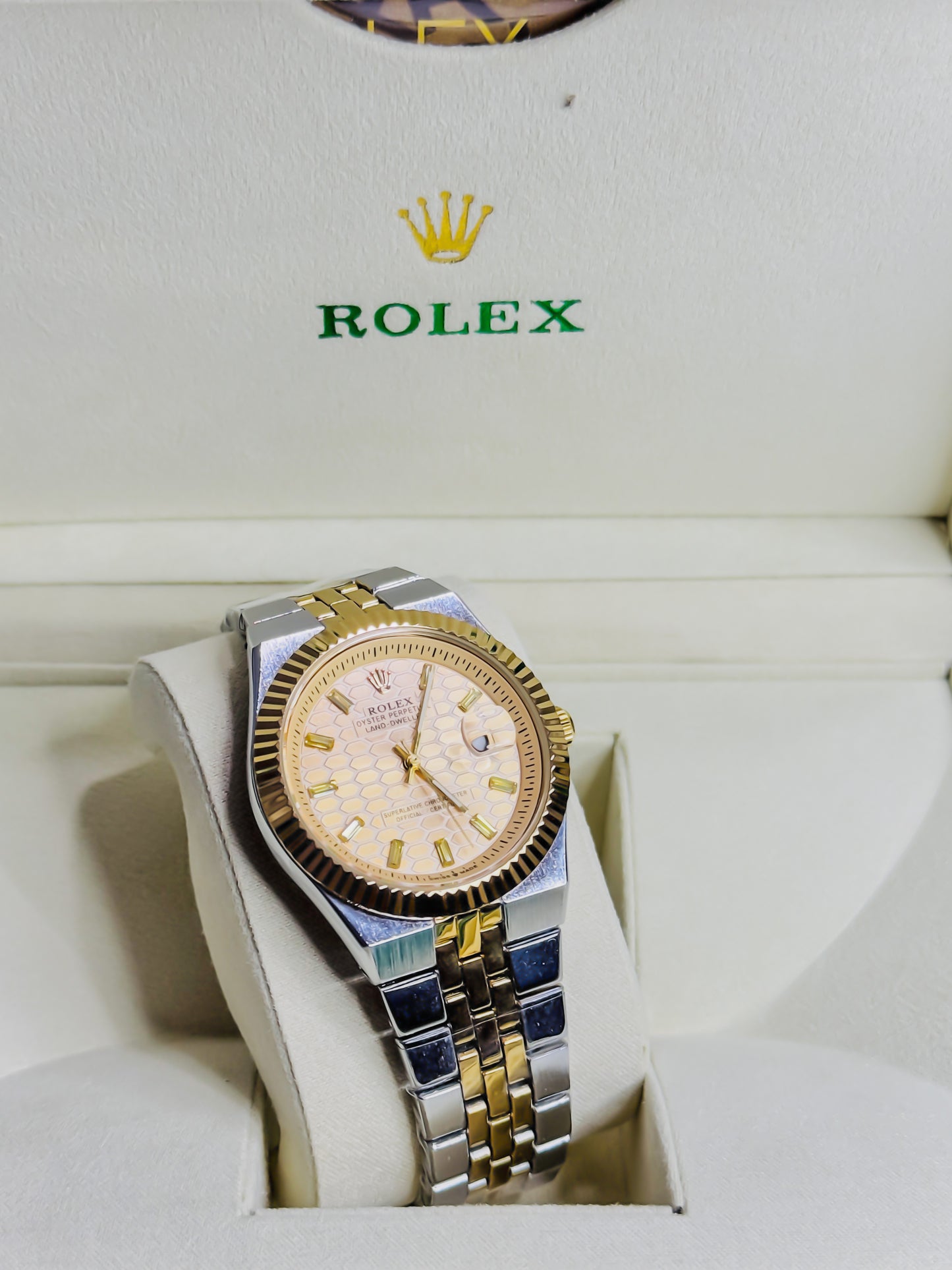 Rolex Land Dweller - Premium Dual Golden Dial