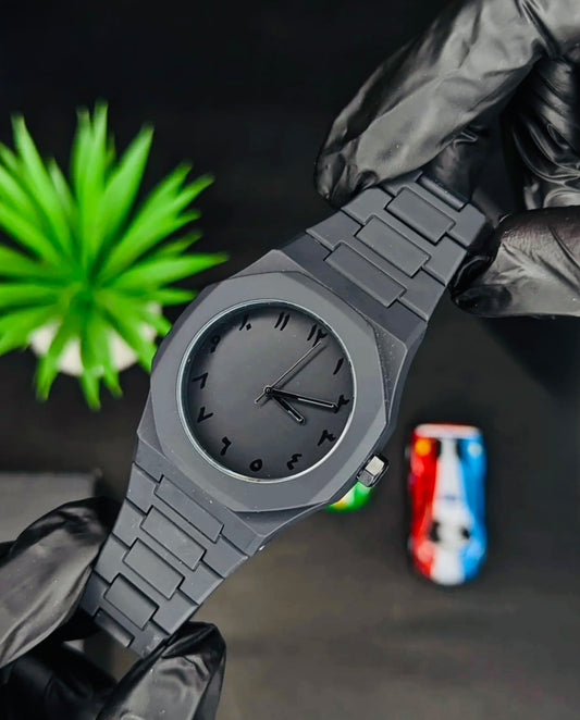 Arabic Aura Watch | Black