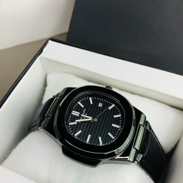 Patek Philippe – Black Leather Edition