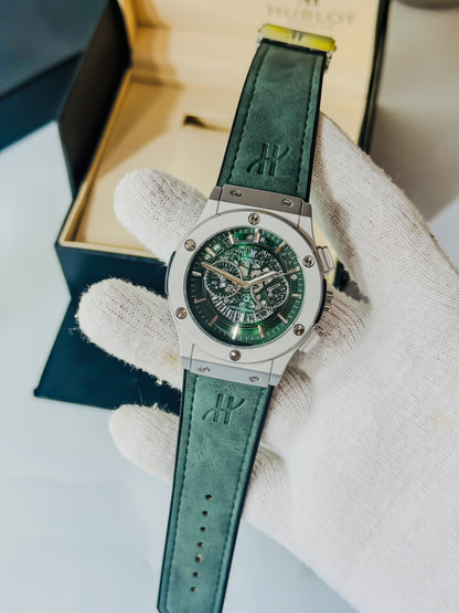 HB Geneve Green - Premium Strap Edition