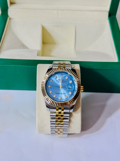 Royale Date Just - Two Tone Tiffany