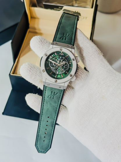 HB Geneve Green - Premium Strap Edition
